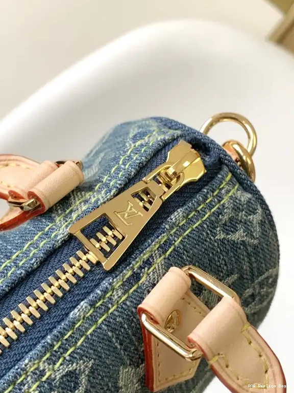 Aaa replica bags NANO VUITTON LOUIS SPEEDY 0604